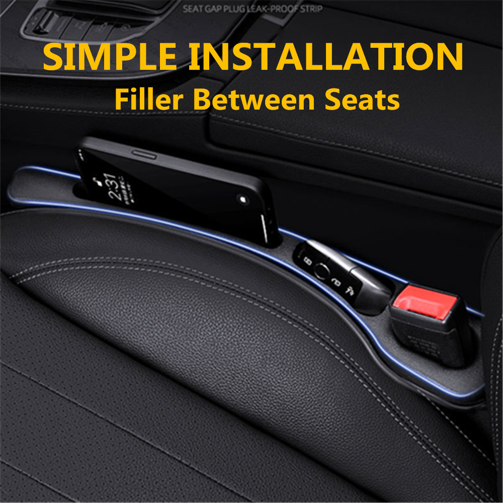 Car Accessories Company - 2X Car Seat Gap Filler Between