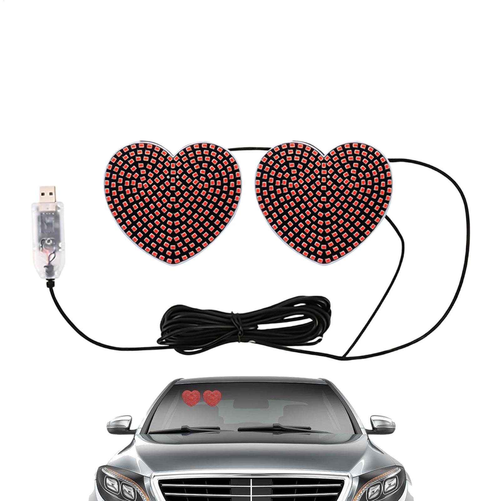 Led Interior Ambient Light - Car LED Ambient Light Love Heart