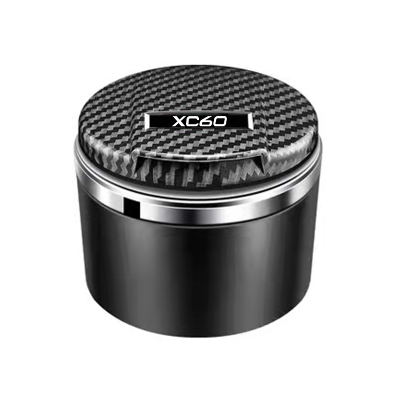 Volvo Car Accessories Xc60 - Car LED Ashtray Garbage Coin Storage