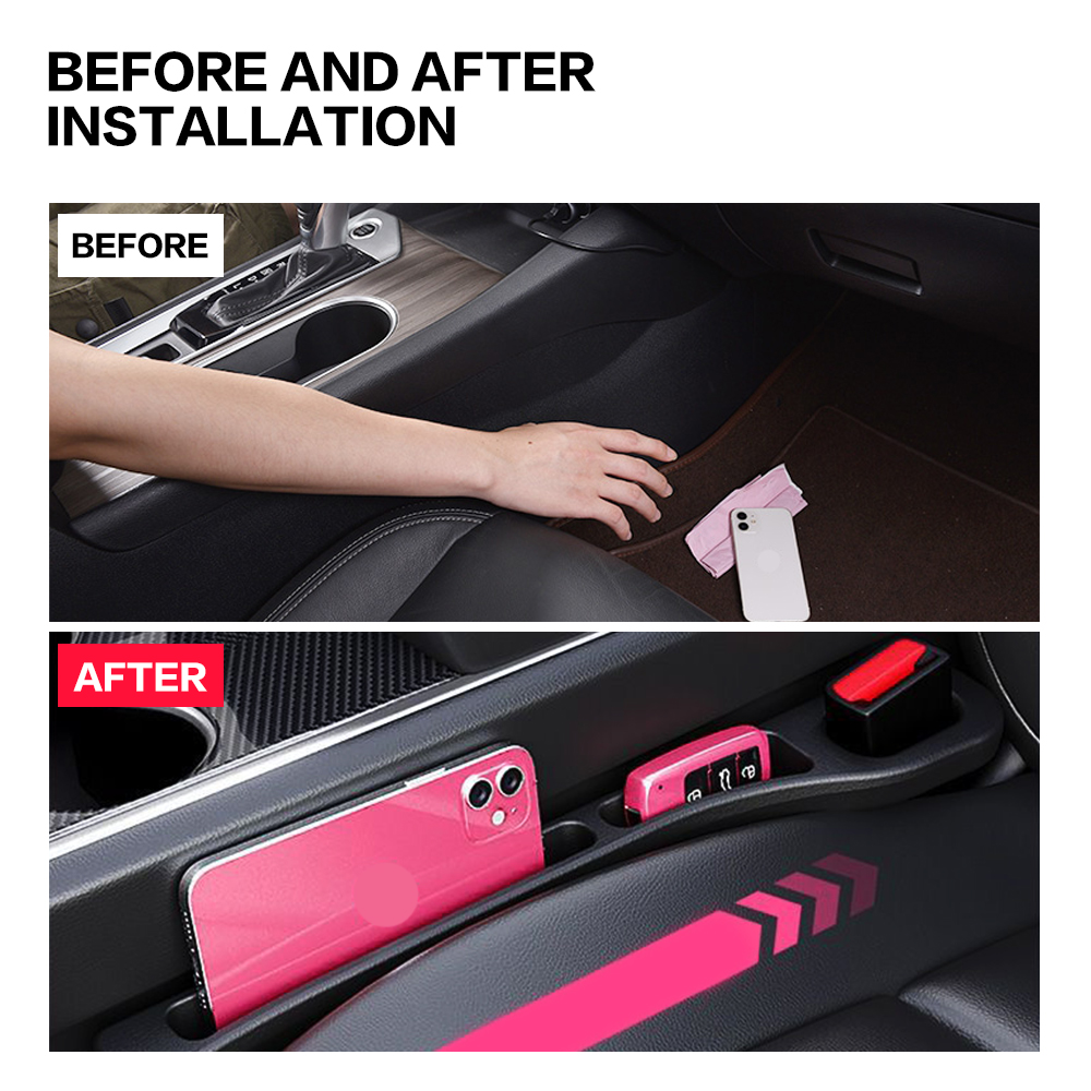 2X Car Seat Gap Filler Between - Car Accessories Company ulasan dan harga