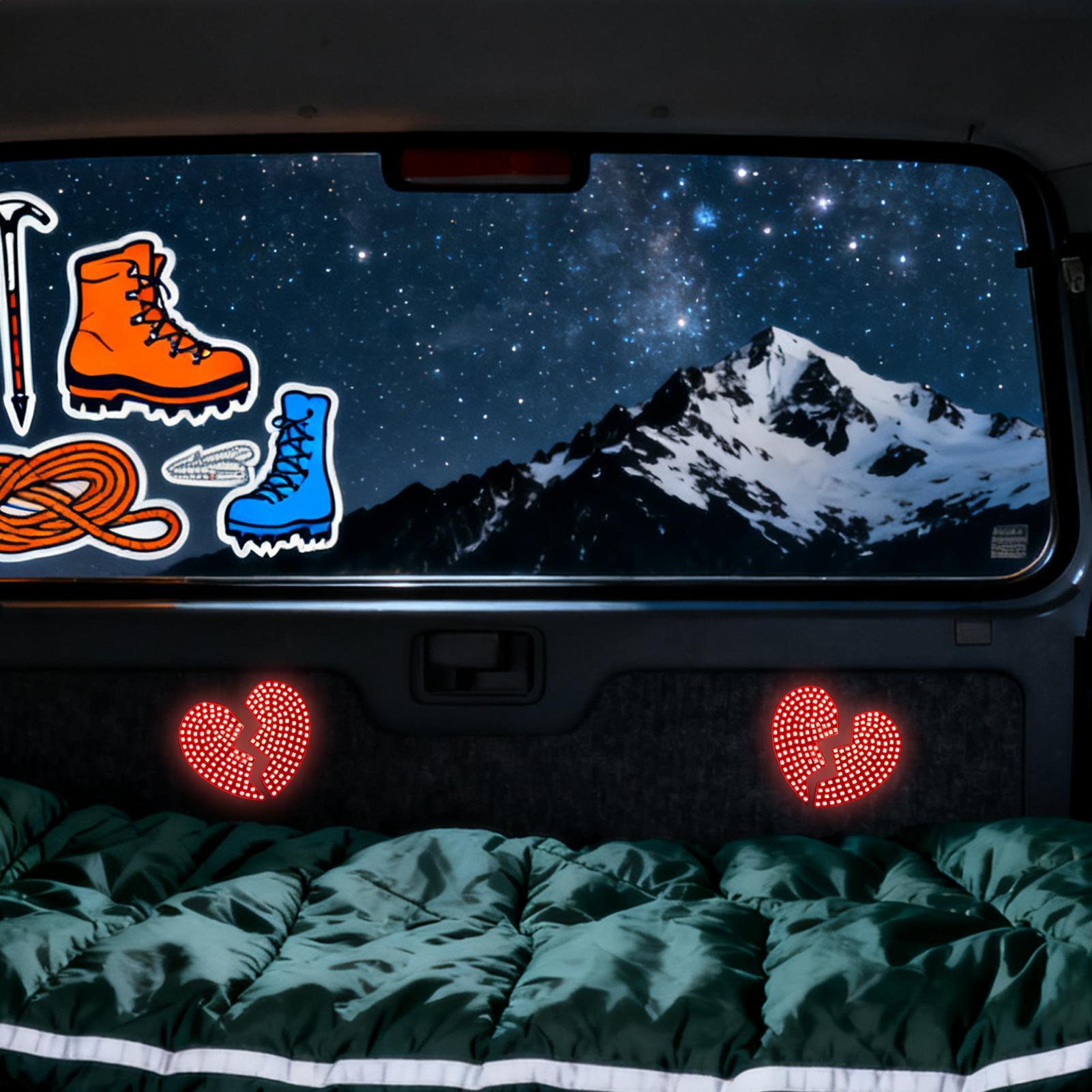 Car LED Ambient Light Love Hea - Led Interior Ambient Light ulasan dan harga