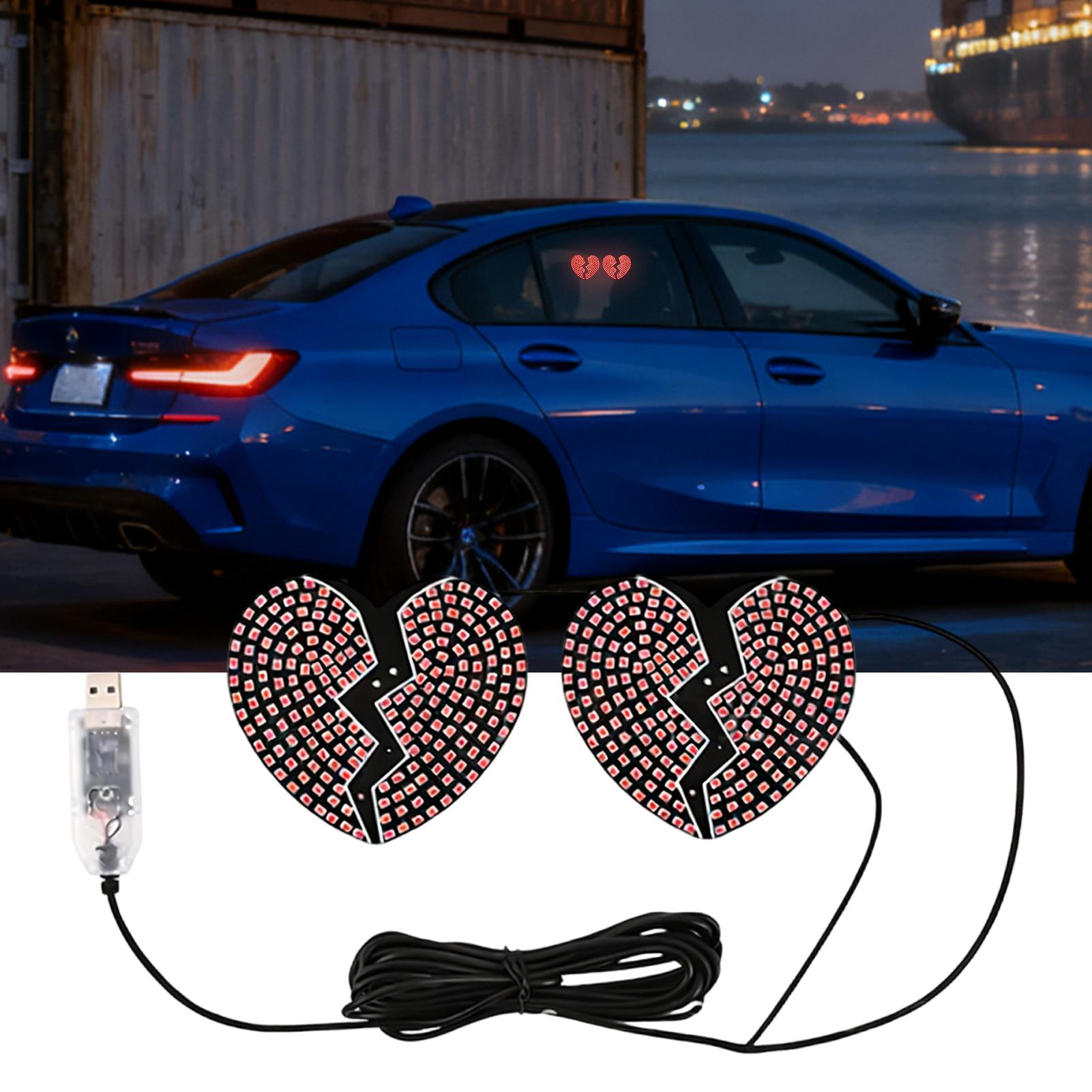 Car LED Ambient Light Love Hea - Led Interior Ambient Light ulasan dan harga
