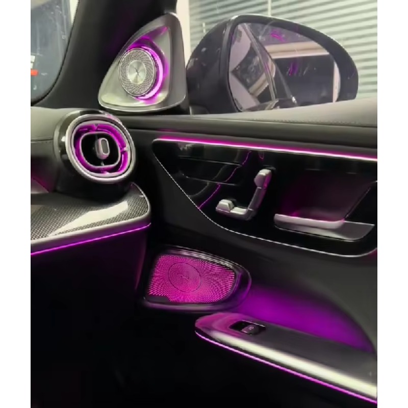 64 Color Front Rear Air Vent L - Led Interior Ambient Light ulasan dan harga