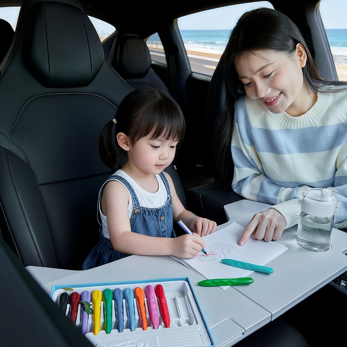 Foldable Car Desk For Tesla Mo - Car Accessories Company ulasan dan harga