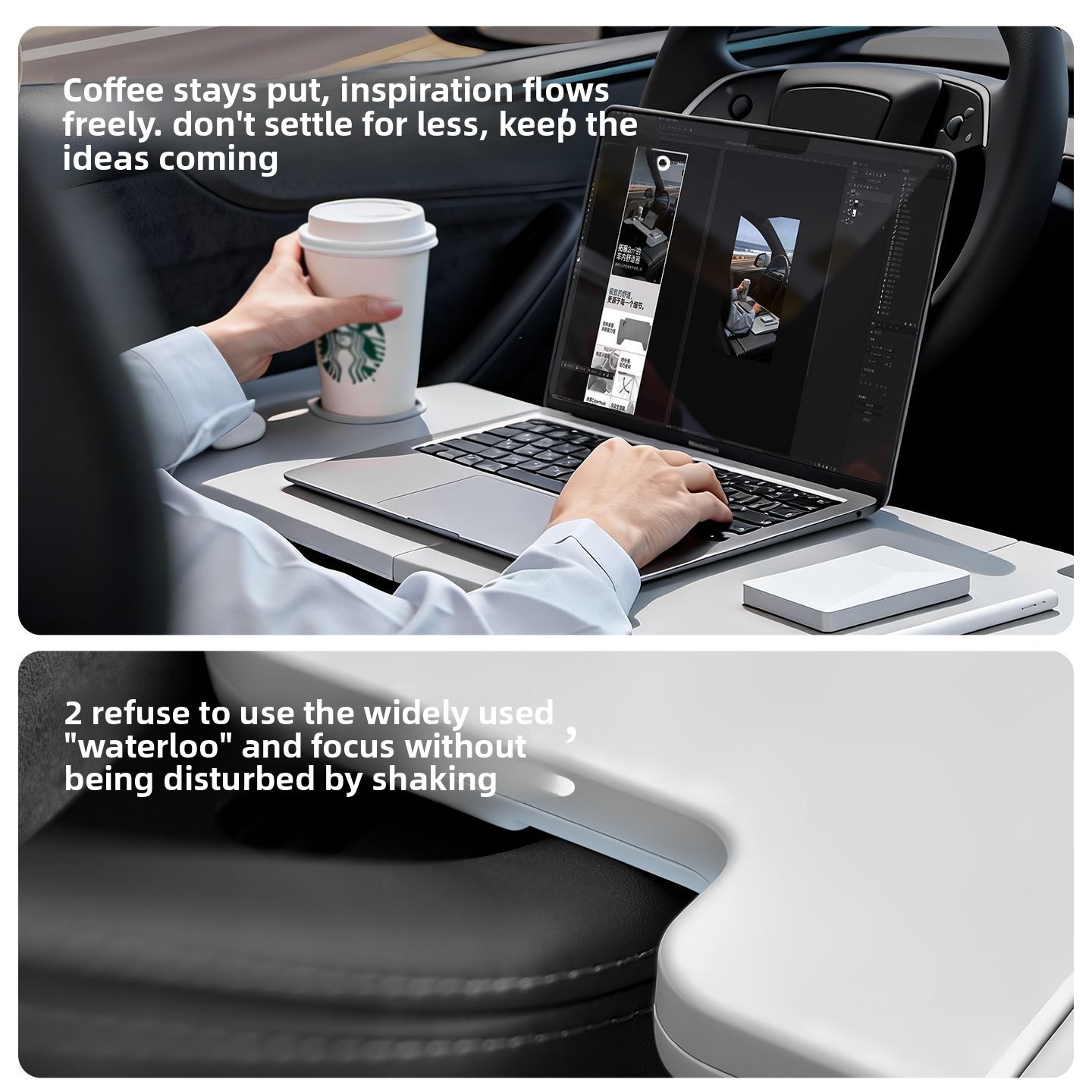 Foldable Car Desk For Tesla Mo - Car Accessories Company ulasan dan harga