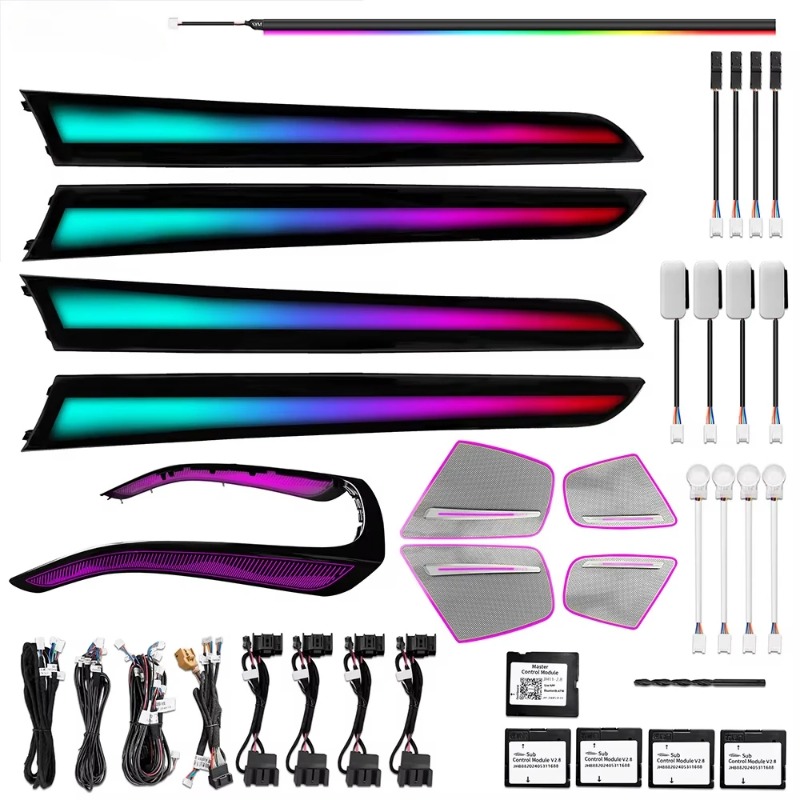 Dynamic 64 Colors Ambient Ligh - Led Interior Ambient Light ulasan dan harga