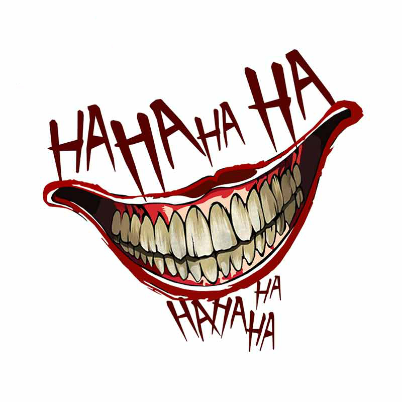 Dawasaru Joker Graffiti Car St - Car Accessories Joker ulasan dan harga