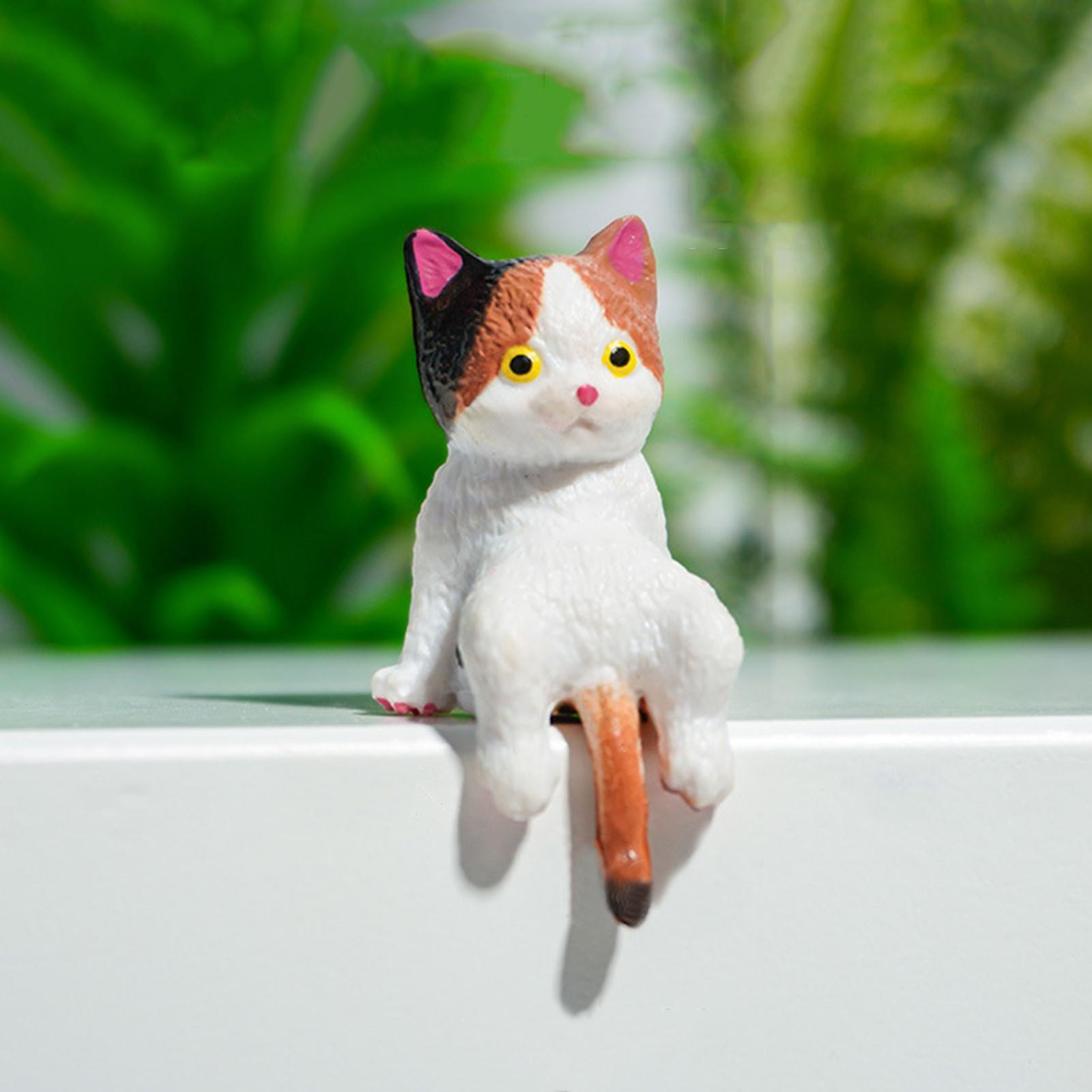 10pcs Cute Mini Cat Ornament C - Car Accessories In India ulasan dan harga