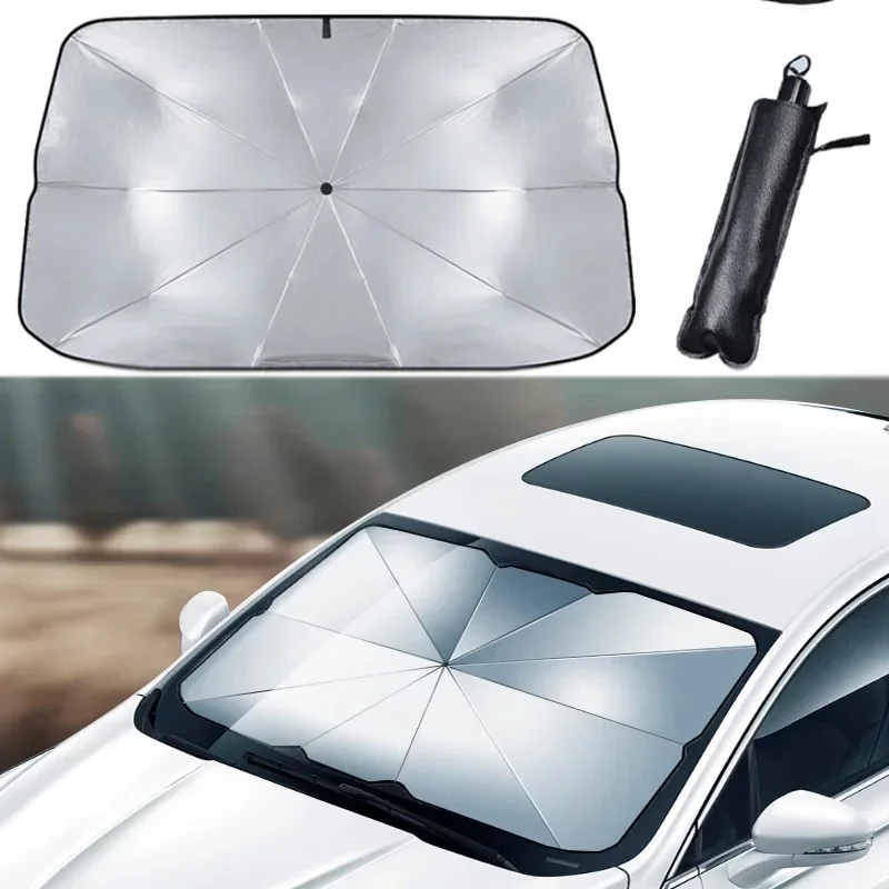 Fold Auto Car Windshield Sun S - Windshield Sun Shade ulasan dan harga