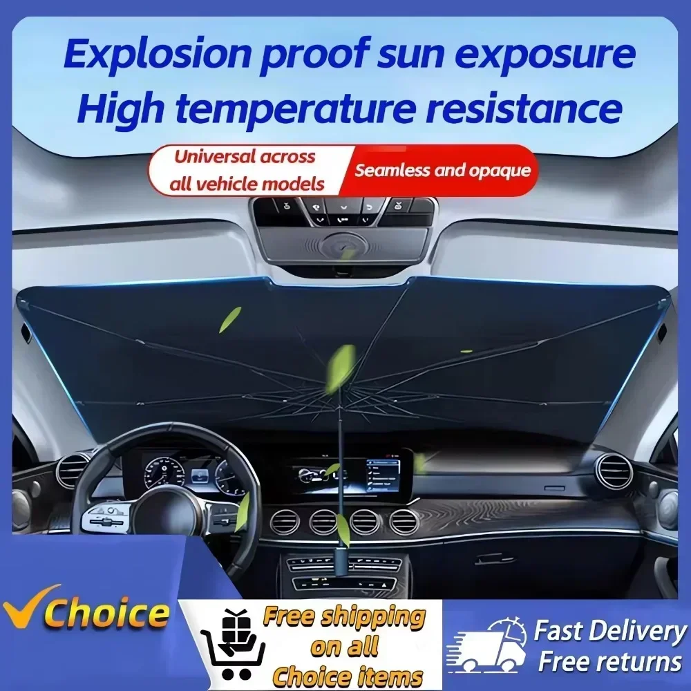 Fold Auto Car Windshield Sun S - Windshield Sun Shade ulasan dan harga