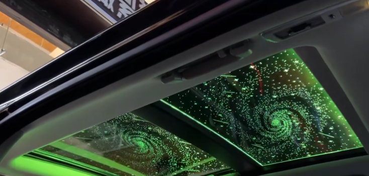 Double Skylight Sunroof Ambien - Led Interior Ambient Light ulasan dan harga