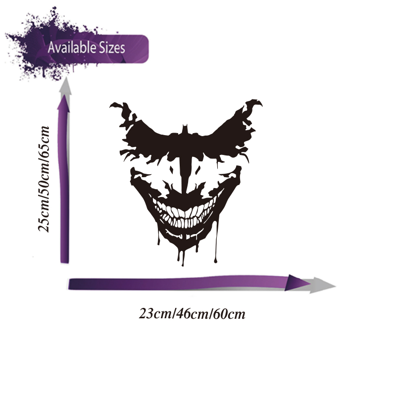 Cartoon Laughing Joker HAHAHA  - Car Accessories Joker ulasan dan harga