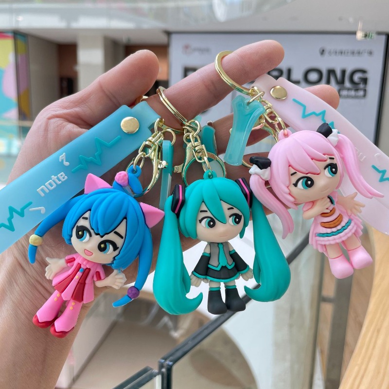 Hatsune Miku Keychain New Crea - Car Accessories Company ulasan dan harga