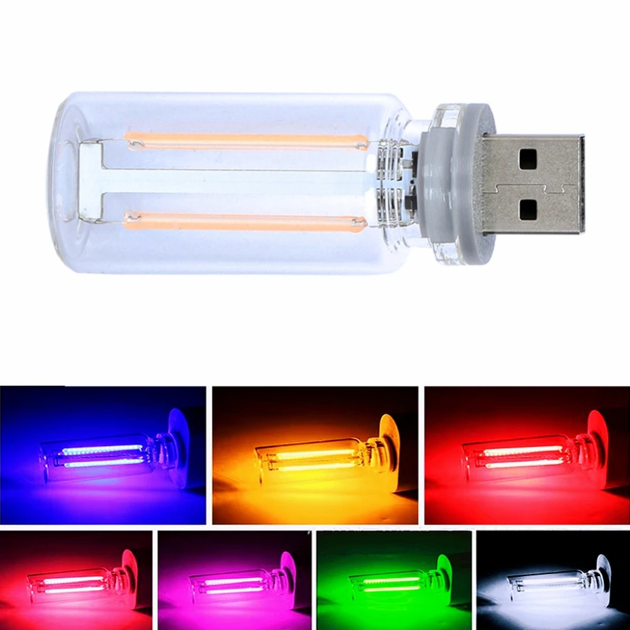 Touch Dimming USB LED Filament - Led Interior Ambient Light ulasan dan harga
