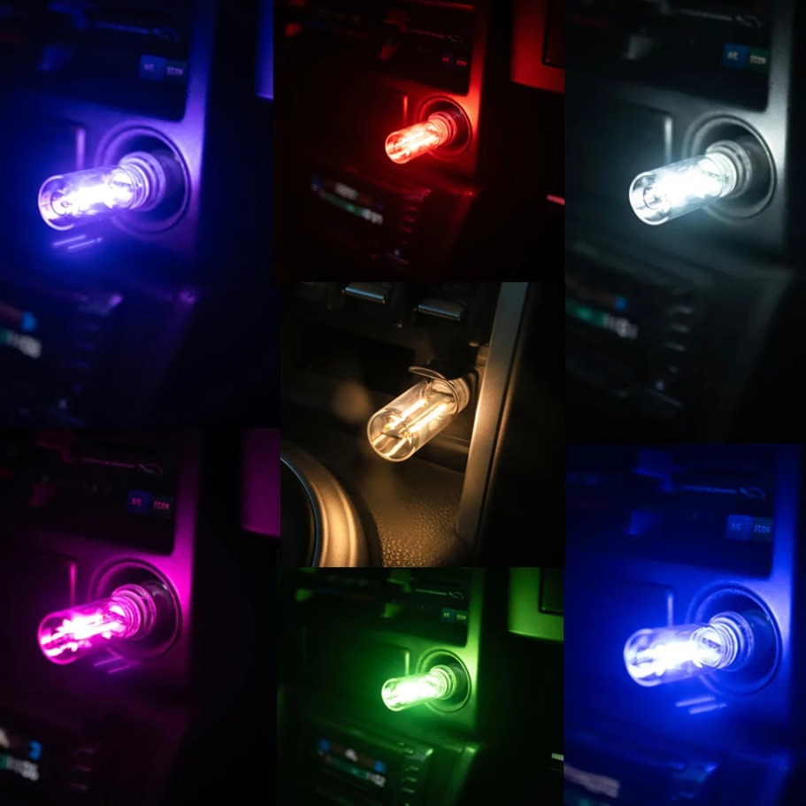 Touch Dimming USB LED Filament - Led Interior Ambient Light ulasan dan harga
