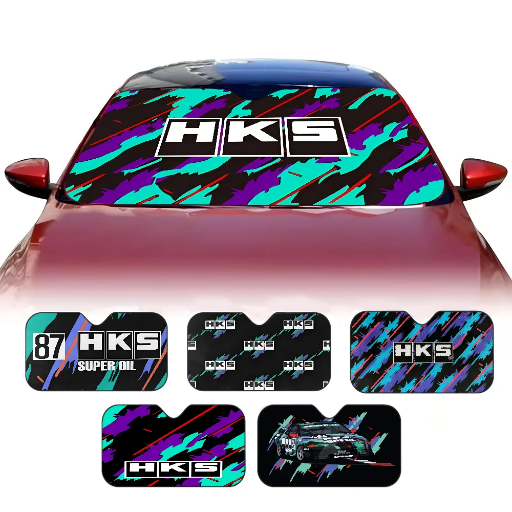Sports Car HKS JDM Accessories - Windshield Sun Shade ulasan dan harga