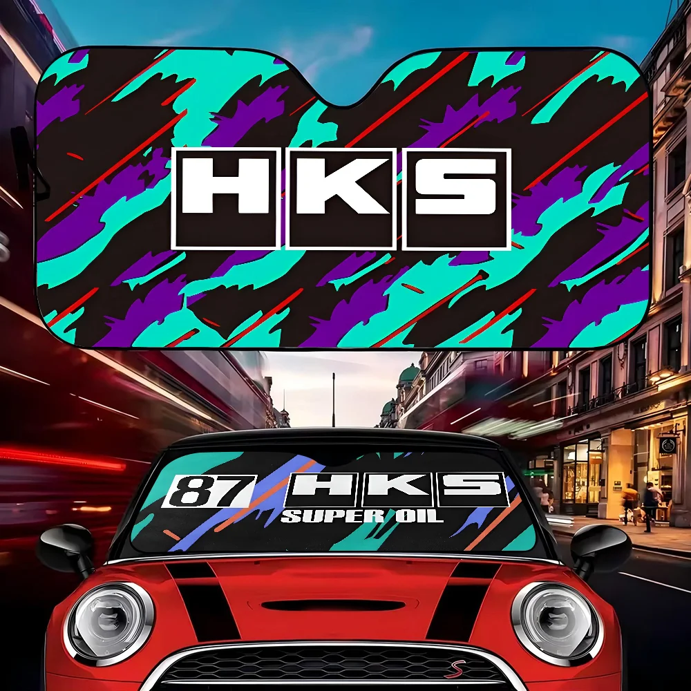 Sports Car HKS JDM Accessories - Windshield Sun Shade ulasan dan harga