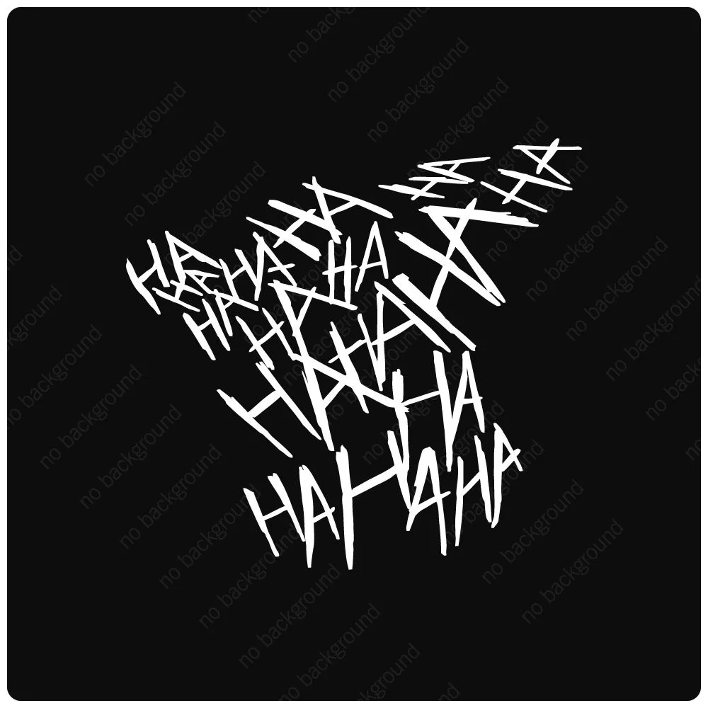 14cm Joker Hahaha Decals Stick - Car Accessories Joker ulasan dan harga