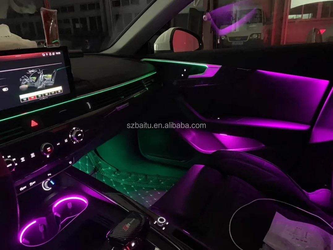 Multi Colors Car Atmosphere Li - Led Interior Ambient Light ulasan dan harga