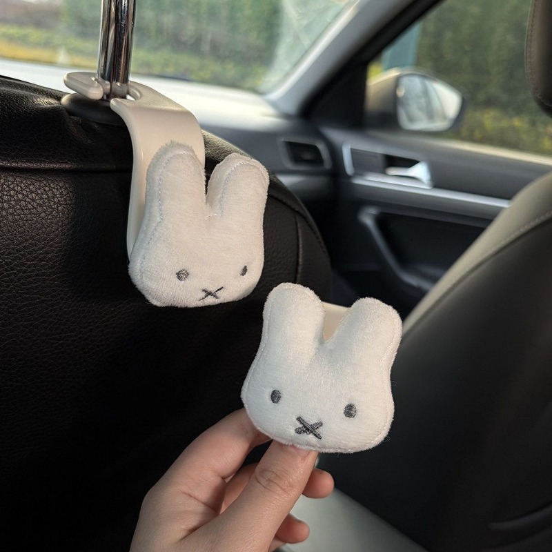 Miffy creative car hook with   - Car Accessories Company ulasan dan harga