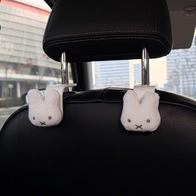 Miffy creative car hook with   - Car Accessories Company ulasan dan harga