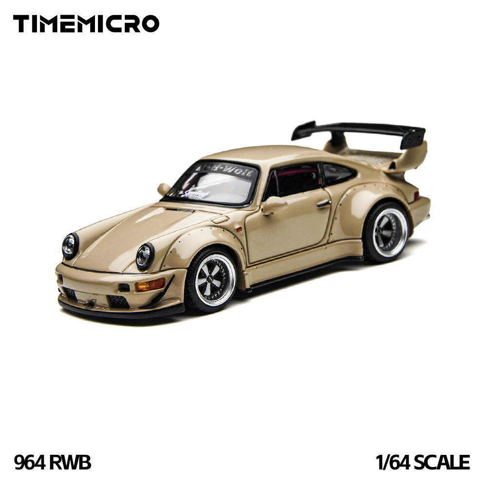 TimeMicro1:64 RWB 964 Beige Gi - Car Accessories Company ulasan dan harga