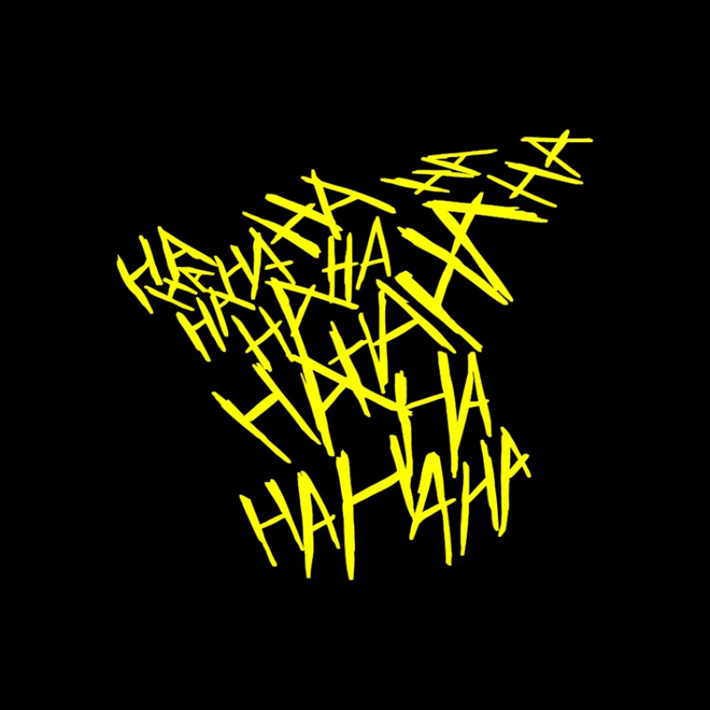 Joker Hahaha Car Sticker Water - Car Accessories Joker ulasan dan harga