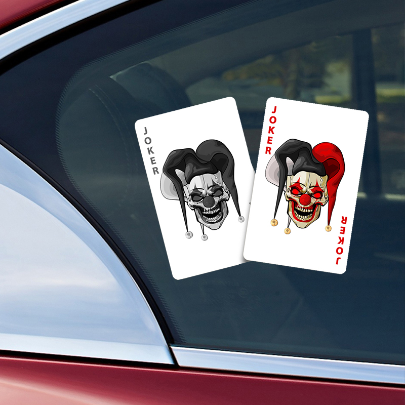 V1434# Car Sticker Joker Clown - Car Accessories Joker ulasan dan harga