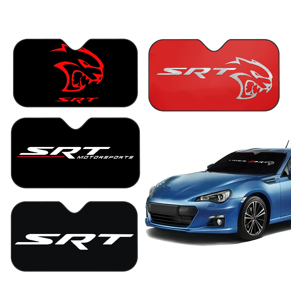 S-SRT LOGO Car Sunshade Window - Windshield Sun Shade ulasan dan harga
