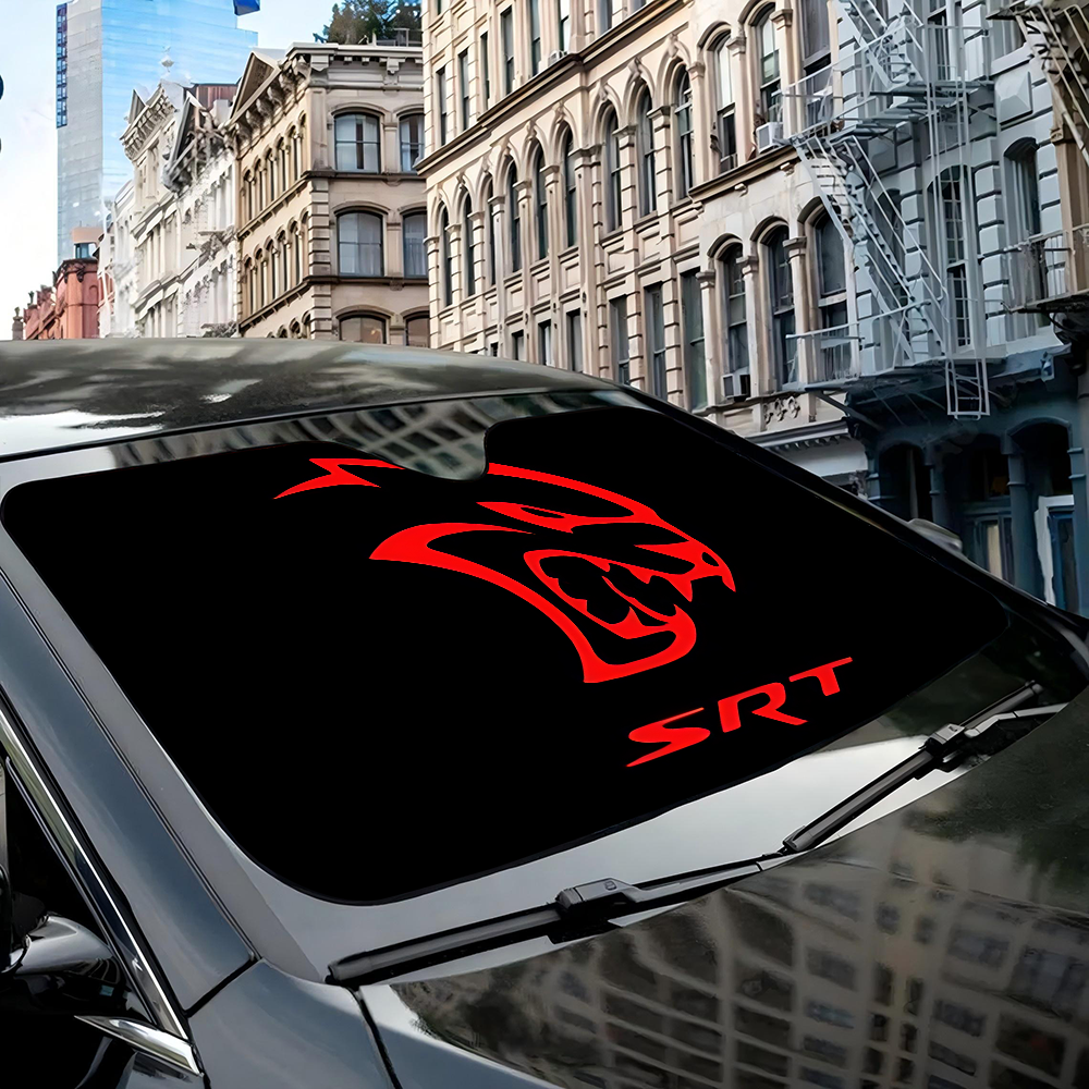 S-SRT LOGO Car Sunshade Window - Windshield Sun Shade ulasan dan harga